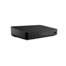 Strong Receptor Digital TDT SRT 8208 HD con DVB-T2, HEVC H.265, Ethernet, USB para Grabar, Grabación en Directo, EPG 7 Días, Salida HDMI, Negro