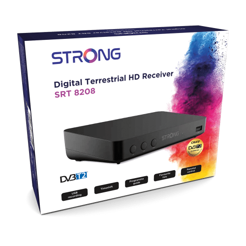 Strong SRT 8208 Receptor Digital Terrestre Alta Definición