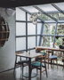 Opviq Lámpara de Araña AV-1766-4KT Moderna Contemporánea Metal Cristal Cromo 100cm Largo 40cm Diámetro 4xE27 Cromado Elegante Sofisticada