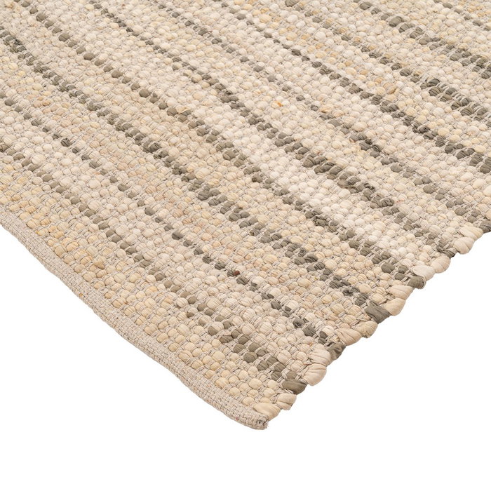 Alfombra Natural Algodón Decoración 160 X 230 cm