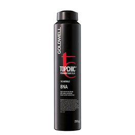 TopChic, Tinte permanente para el cabello, 8NA Light Natural Ash Blonde, 250 ml