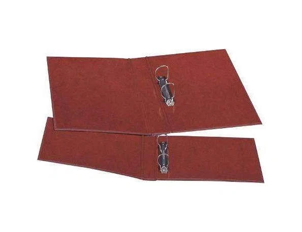 Liderpapel Carpeta de 2 Anillas 40mm Redondas Folio Cartón Color Cuero Liderpapel Carpeta de 2 Anillas 40mm Redondas Folio Cartón Color Cuero