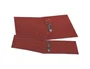 Liderpapel Carpeta de 2 Anillas 40mm Redondas Folio Cartón Color Cuero
