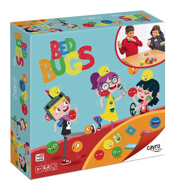Cayro Juego Bed Bugs ¡Atrapa las Chinches! Juego de mesa para 2 jugadores recomendado a partir de 5 años Cayro Juego Bed Bugs ¡Atrapa las Chinches! Juego de mesa para 2 jugadores recomendado a partir de 5 años