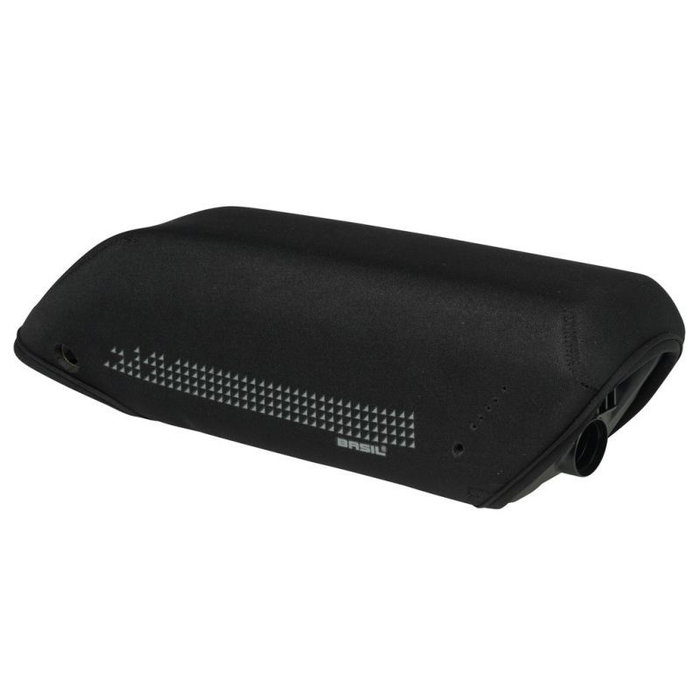 Basil Protector de batería de cuadro para Bosch Active / Performance Line - Funda de neopreno negro 4,5 mm Basil Protector de batería de cuadro para Bosch Active / Performance Line - Funda de neopreno negro 4,5 mm