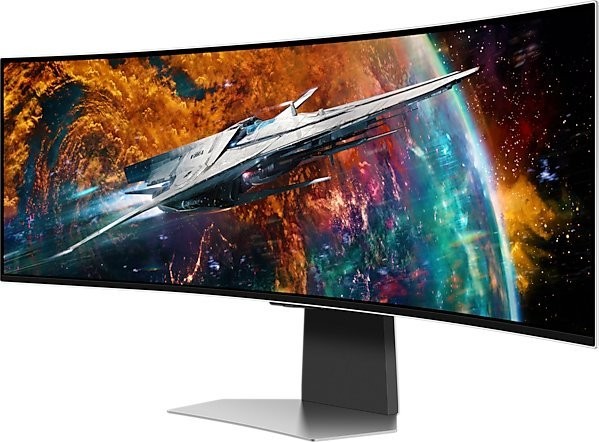 Samsung Odyssey OLED G9 S49CG954SU Monitor Gaming 49 pulg. Curvo 240Hz 0.03ms Plata