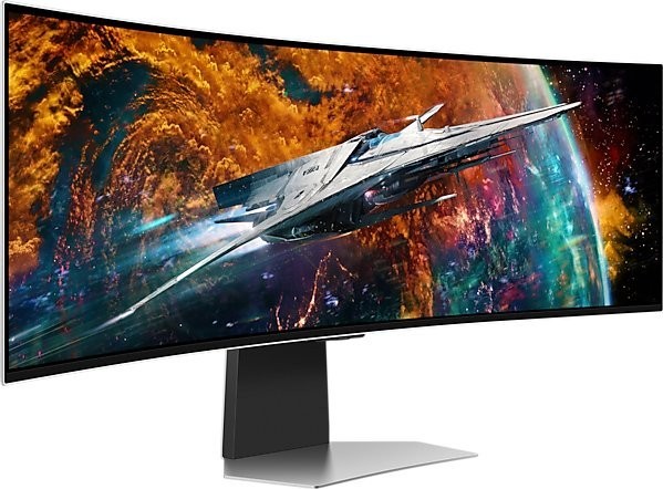 Samsung Odyssey OLED G9 S49CG954SU Monitor Gaming 49 pulg. Curvo 240Hz 0.03ms Plata