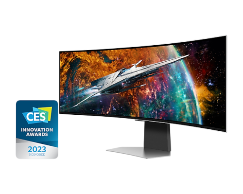 Samsung Odyssey OLED G9 S49CG954SU Monitor Gaming 49 pulg. Curvo 240Hz 0.03ms Plata