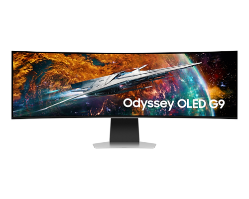 Samsung Odyssey OLED G9 S49CG954SU Monitor Gaming 49 pulg. Curvo 240Hz 0.03ms Plata
