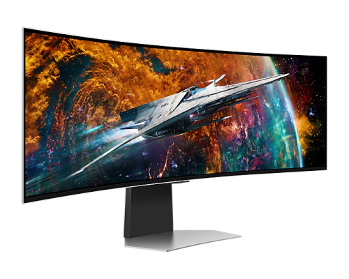 Samsung Odyssey OLED G9 S49CG954SU Monitor Gaming 49 pulg. Curvo 240Hz 0.03ms Plata