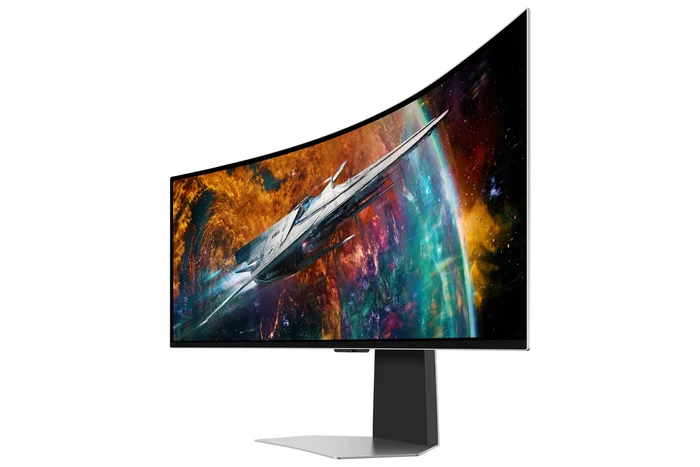 Samsung Odyssey OLED G9 S49CG954SU 49 Pulgadas Curvo 240Hz 0.03ms 5120 x 1440 Dual QHD Plata