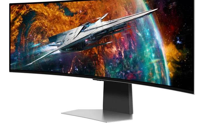 Samsung Odyssey OLED G9 S49CG954SU 49 Pulgadas Curvo 240Hz 0.03ms 5120 x 1440 Dual QHD Plata