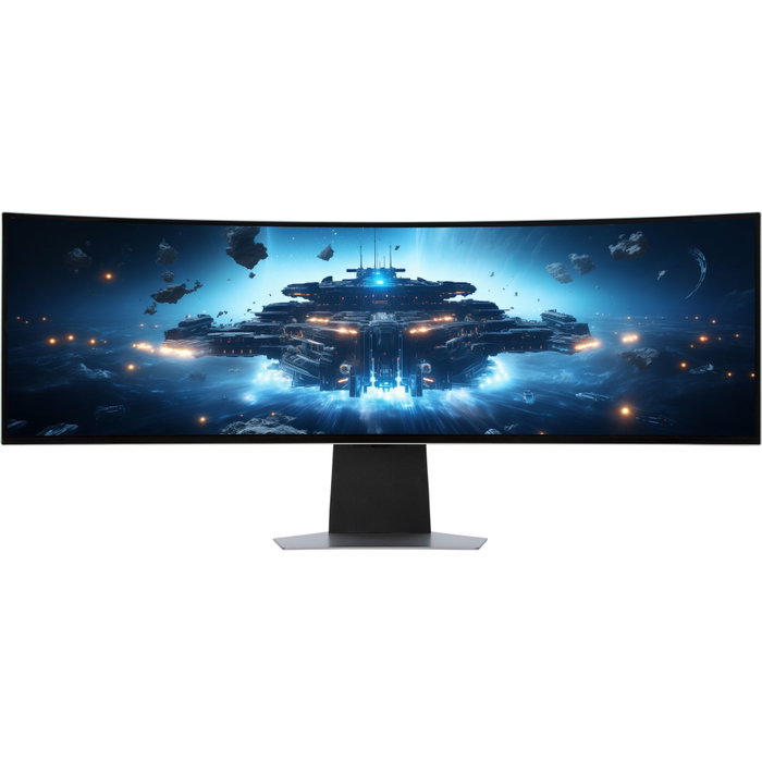 Samsung Odyssey OLED G9 S49CG954SU 49 Pulgadas Curvo 240Hz 0.03ms 5120 x 1440 Dual QHD Plata