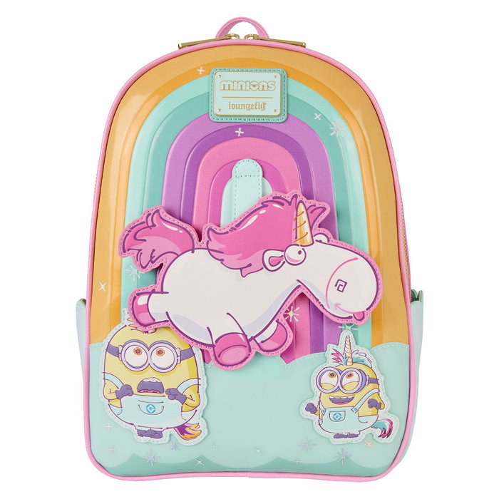 Loungefly Mochila Fluffy Unicorn Minions 30cm
