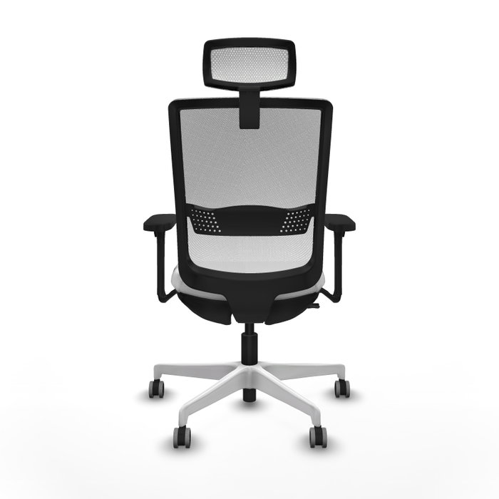 PIQUERAS Y CRESPO Silla de oficina Haches con mecanismo Sincro/Traslack en Blanco PIQUERAS Y CRESPO Silla de oficina Haches con mecanismo Sincro/Traslack en Blanco