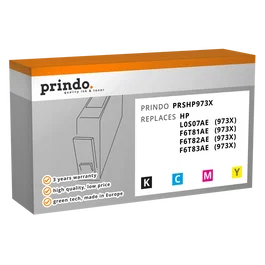Prindo Multipack PRSHP973X Classic Negro, Cian, Magenta, Amarillo