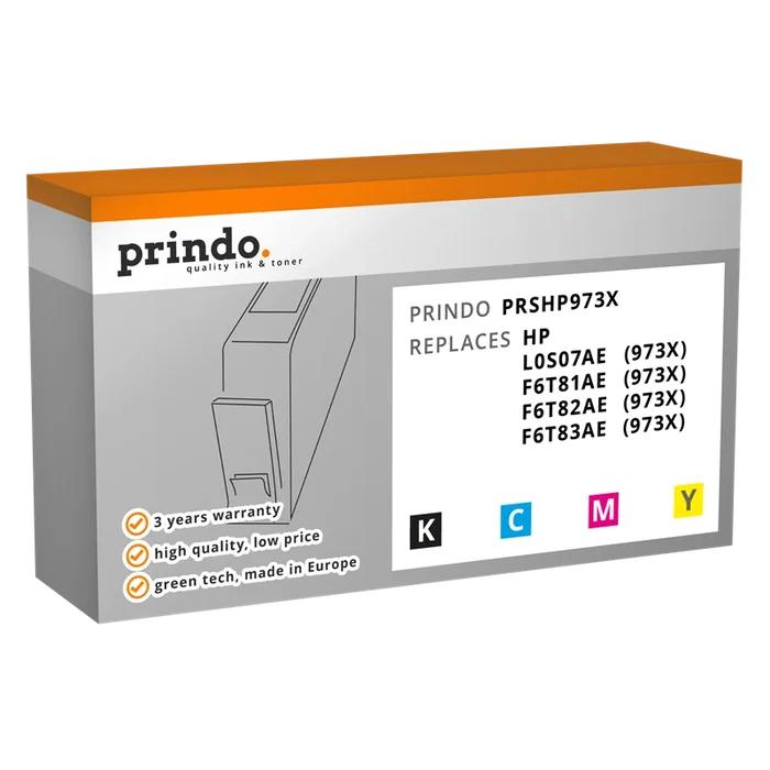 Prindo Multipack PRSHP973X Classic Negro, Cian, Magenta, Amarillo Prindo Multipack PRSHP973X Classic Negro, Cian, Magenta, Amarillo