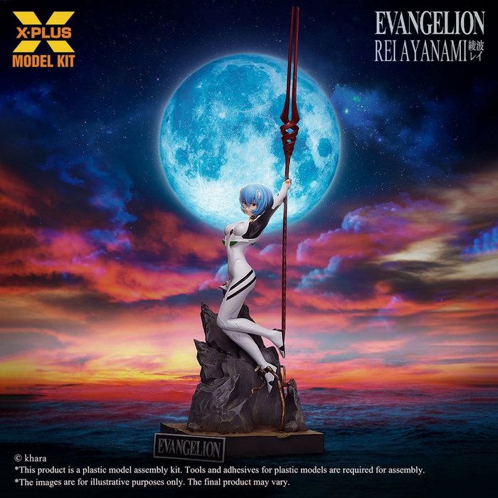 X-Plus Maqueta Rei Ayanami 1/8 Neon Genesis Evangelion