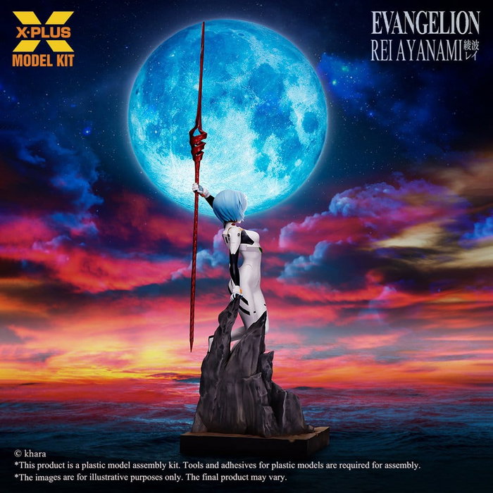 X-Plus Maqueta Rei Ayanami 1/8 Neon Genesis Evangelion