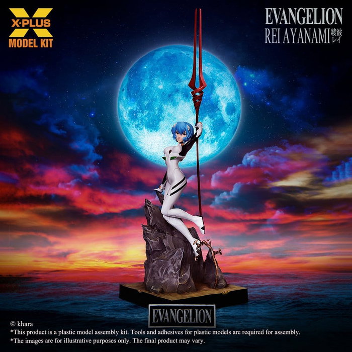 X-Plus Maqueta Rei Ayanami 1/8 Neon Genesis Evangelion