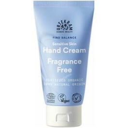 URTEKRAM Crema De Manos Fragrance Free 75Ml Eco Vegan con Aloe Vera y Karité