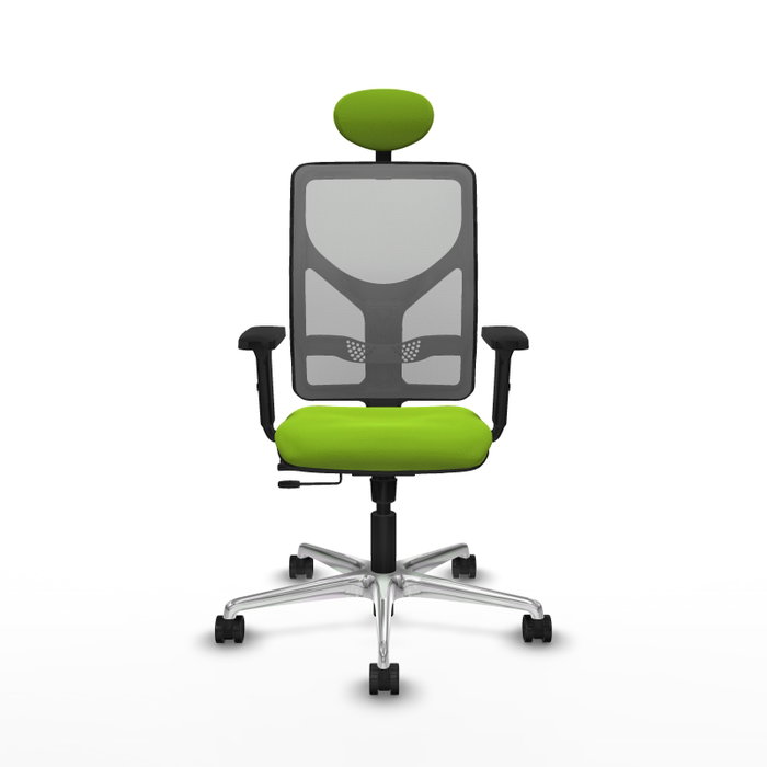 PIQUERAS Y CRESPO Silla de oficina Motilla Pistacho y Gris PIQUERAS Y CRESPO Silla de oficina Motilla Pistacho y Gris