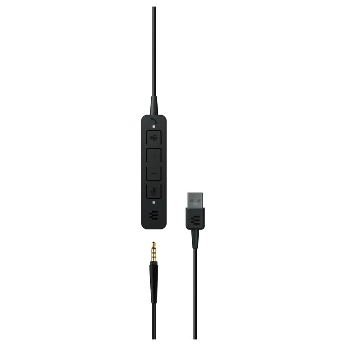 EPOS ADAPT 165T USB II Auriculares Alámbricos Diadema Binaural Oficina Centro de llamadas Negro
