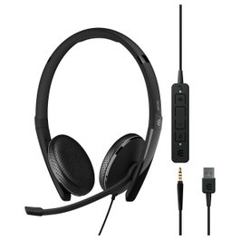 EPOS ADAPT 165T USB II Auriculares Alámbricos Diadema Binaural Oficina Centro de llamadas Negro