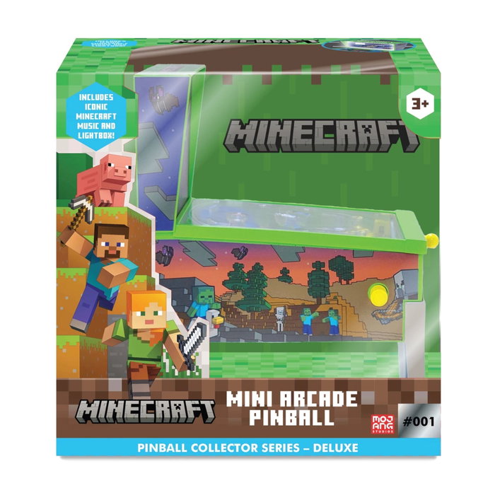 Ambassador Minecraft Collectible Pinball Mini Arcade Machine