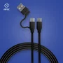 Blade Gaming Cable USB-C a USB-C de 3m FT0042 para PS5 DualSense, Carga y Datos, Incluye Adaptador USB-A