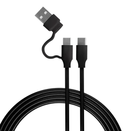 Blade Cable USB-C a USB-C de 3m para PS5 con adaptador USB-A