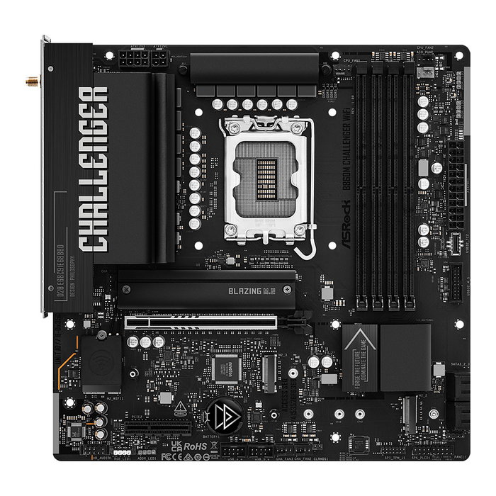 ASRock B860M Challenger WiFi Placa Base 1851 mATX HDMI/DP DDR5