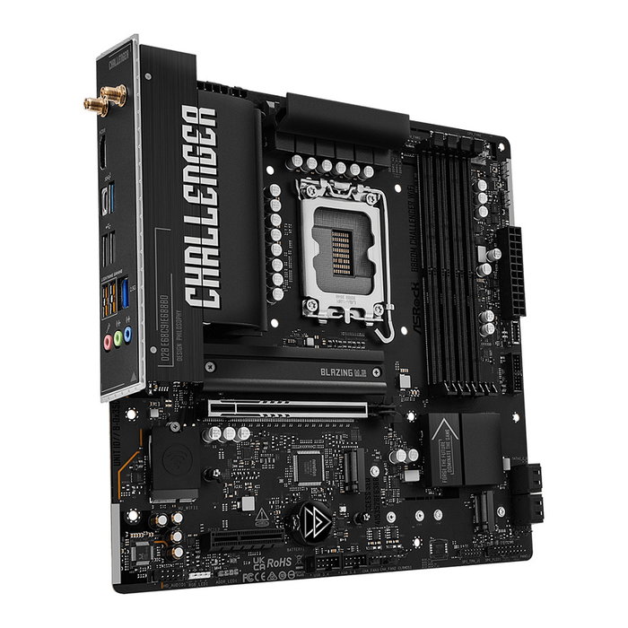 ASRock B860M Challenger WiFi Placa Base 1851 mATX HDMI/DP DDR5