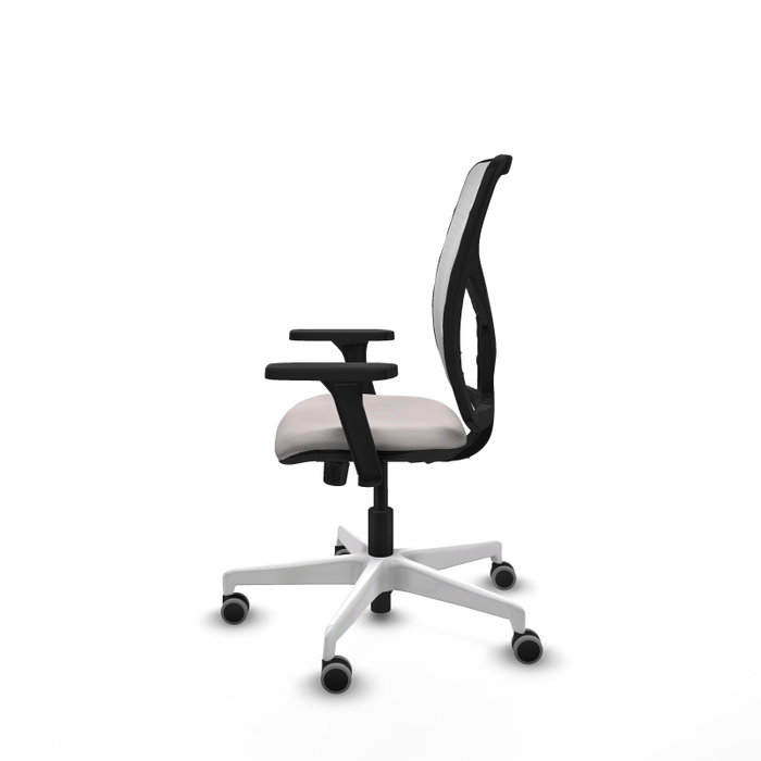 PIQUERAS Y CRESPO Silla de oficina Motilla con mecanismo Sincro, Blanco PIQUERAS Y CRESPO Silla de oficina Motilla con mecanismo Sincro, Blanco