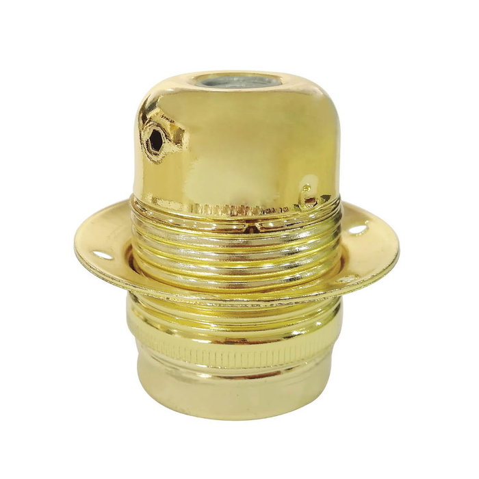 GSC Evolution Portalámparas Metálico Roscado E27 Dorado GSC Evolution Portalámparas Metálico Roscado E27 Dorado