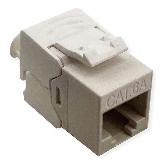 ROLINE Keystone Cat.6A RJ-45 SLIM sin herramientas Blanco ROLINE Keystone Cat.6A RJ-45 SLIM sin herramientas Blanco