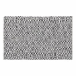 Ixia Alfombra Gris Poliéster-Algodón 120 x 180 cm