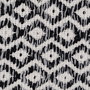 Alfombra Gris Poliester-Algodón 120 X 180 cm