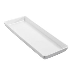 Gastronomía Plato Rectangular Bajo Azul 44x17x4 cm