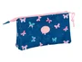 Safta Estuche portatodo Blackfit8 mariposas