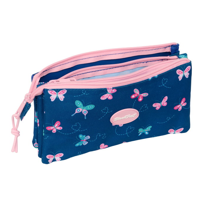Safta Bolso escolar portatodo Blackfit8 mariposas Safta Bolso escolar portatodo Blackfit8 mariposas