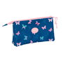 Safta Bolso escolar portatodo Blackfit8 mariposas
