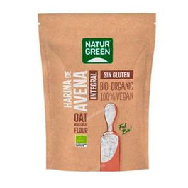 NATURGREEN Harina de Avena Integral Bio Sin Gluten 500Gr