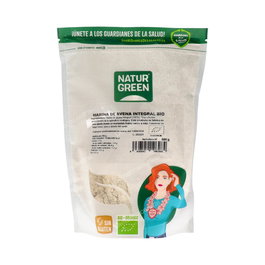 NATURGREEN Harina de Avena Integral Bio Sin Gluten 500Gr