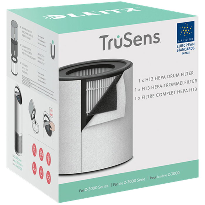 TRUSENS Filtro HEPA para Purificador de Aire Leitz TruSens Z-3000/Z-3500 TRUSENS Filtro HEPA para Purificador de Aire Leitz TruSens Z-3000/Z-3500