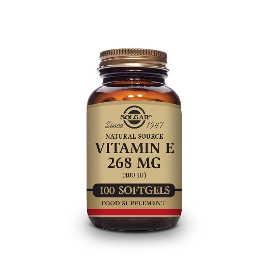 SOLGAR Vitamina E 400UI (268mg) 100 cápsulas blandas