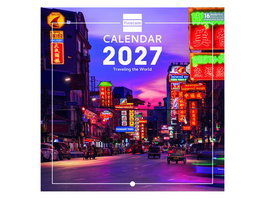Finocam Calendario de Pared Internacional 2027 Travelling 180x180 cm