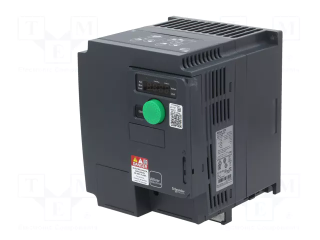 Schneider ATV320U40N4C Variador de frecuencia ATV320, 4kW, 380...500V, trifásico, compacto