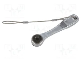 BETA Llave de trinquete para trabajos en alturas 125mm 1/4 pulgada