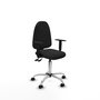 PIQUERAS Y CRESPO Silla de oficina Aýna con mecanismo Asincro, color Negro